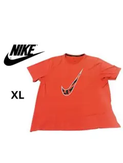NIKE メンズ エキデンパック オレンジ Tシャツ XLサイズ
