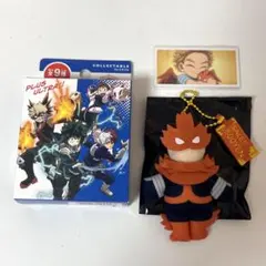ヒロアカ　エンデヴァー　マスコットキーホルダー　usj限定 箱付き