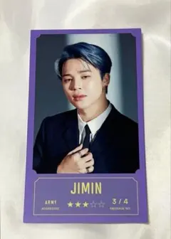 BTS BANG BANG CON ミニフォトカードJIMIN （ジミン）公式