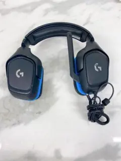 ＊【ジャンク品】G431 ゲーミングヘッドセット ヘッドフォン　黒　青
