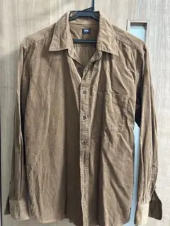 ユニクロ　コーデュロイシャツ