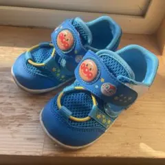 アンパンマン キッズシューズ 14.0EE 青