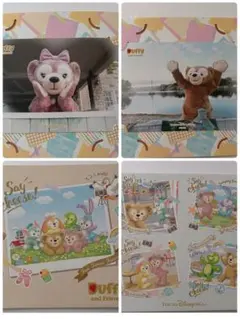 ダッフィー＆フレンズ　セイチーズ　フォトファン　台紙