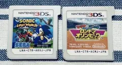 Sonic Lost World & ロンドンオリンピック 2本セット