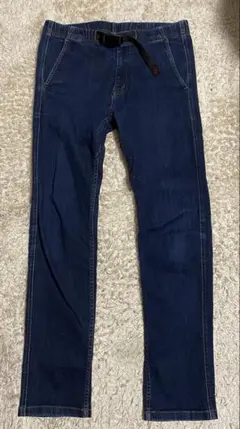 グラミチ　ナノ・ユニバース別注　GRAMICCI スキニーデニム ダークブルー