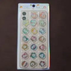 シマエナガキラコロおはじきシール