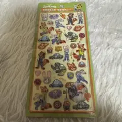 正規品　ディズニー　ズートピア　ボンボンドロップシール