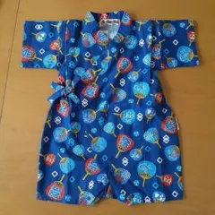 新品・未使用 シシュノン　甚平　ロンパース　70cm　綿100%  お祭り　花火