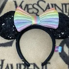 ディズニー カチューシャ スパンコール 40周年