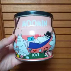 ムーミン缶チョコクッキー缶（空）