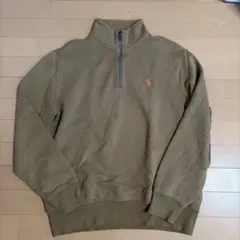 POLO RALPH LAUREN ハーフジップ スウェット M