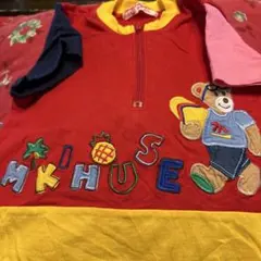 miki house 刺繍Tシャツ 80