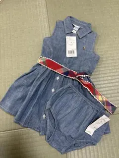 Ralph Lauren デニムワンピース 12M 80cm