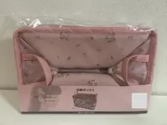 青木美沙子　しまむら　m♡petit しまみさ　収納ボックス　ピンク