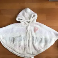 ほぼ新品⭐︎ジェラートピケ　ベビー ポンチョ XXS
