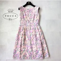 極美品 トッカ 洗える WATERCOLOR HARMONY ロングワンピース - メルカリ