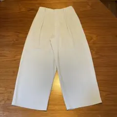 UNIQLOドレープワイドアンクルパンツS ウエスト60-66股下56