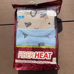 FIBERHEAT アンダーシャツ 2枚組