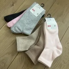 ユニクロ　ソックス　2セット　6足　size23-25cmのサムネイル