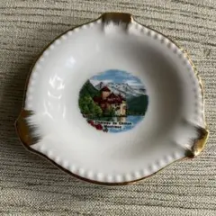 スイス　レマン湖　ション城　灰皿　小物入　アクセサリートレイ　装飾皿