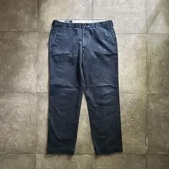 90s ラルフローレン ポロチノ ネイビー 35w