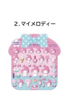 【韓国限定】サンリオ　マイメロ　クッションステッカー シール シル活