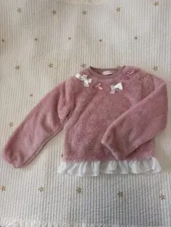 フリル付きリボンデザイントレーナー 130