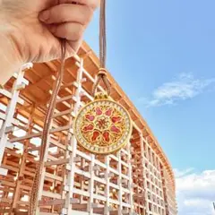 大阪関西万博会場限定品　ネパール館　マワール　ペンダント　ネックレス