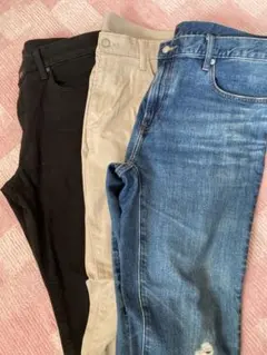 ユニクロ・パンツ3点セット