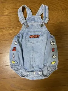 バースデイ　futafuta ベビー　サロペットロンパース　ミッキーディズニー