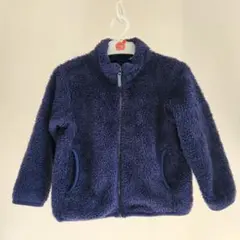 ユニクロ ファーリーフリースフルジップジャケット 110cm