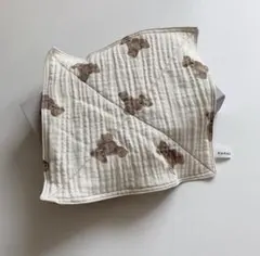 mamasfabric bear cloth ベア　クロス　ハンカチ　タオル