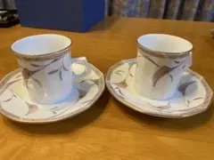 花柄デザイン ティーカップ・ソーサー セット