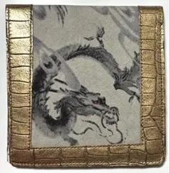 値下げ期間中！！！》不動明王／龍柄長財布