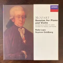 【４CD】Mozart: ヴァイオリンソナタ集／ルプー／ゴールドベルク