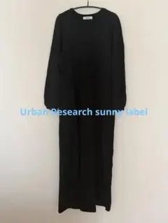 URBAN RESEARCH ロングワンピース ブラック