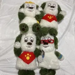いないいないばあ　ワンワン　ぬいぐるみ4体セット