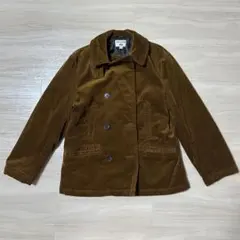 ブラウン コーデュロイコート　ユニクロイネス