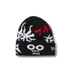 ベーシック カフニット TARO OKAMOTO 岡本太郎 ブラック　ビーニーのサムネイル