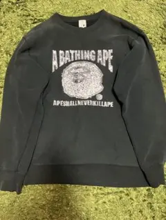 最終価格 早い者勝ち!! a bathing ape トレーナー すぐお届け・送料込【A BATHING APE】スウェット (A BATHING APE