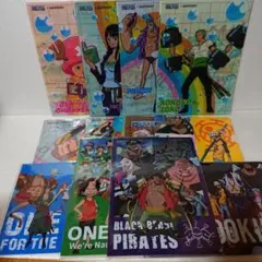 ②ワンピース：クリアファイル   １２枚セット