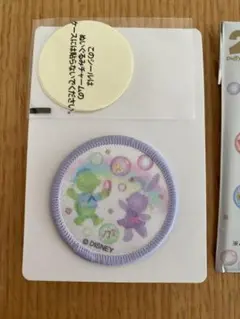 ダッフィー&フレンズ　ワッペン　カラフルハピネス　ステラルー&オルメル　20周年