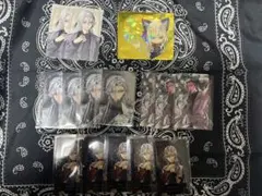 悪魔執事と黒い猫 あくねこ シロ バレンタイントレカ風カード クリスマスチェキ