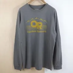メンズ　●アウトドアリサーチ　ロングTシャツ　M●チャコール　匿名配送のサムネイル