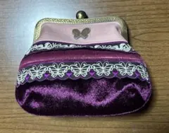 ANNA SUI 蝶刺繍　ポーチ