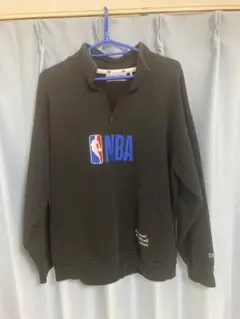 NBA OFF THE COURT ジップアップスウェット ブラック
