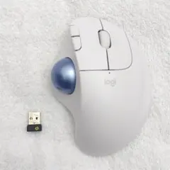 logicool M575SP オフホワイト トラックボールマウス 美品