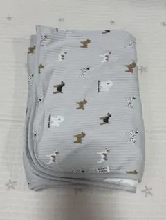 GELATO PIQUE 犬柄 フード付きブランケット