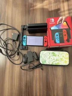 Nintendo Switch (有機ELモデル) ネオンブルー/レッド 本体