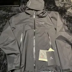 Arc'teryx GORE-TEX ブラックマウンテンパーカー